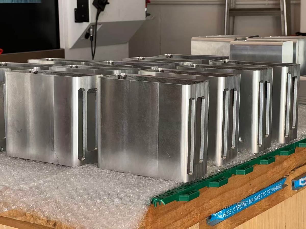 Machined aluminum Mac mini enclosure prototypes